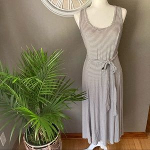 GAP Striped Maxi Dress